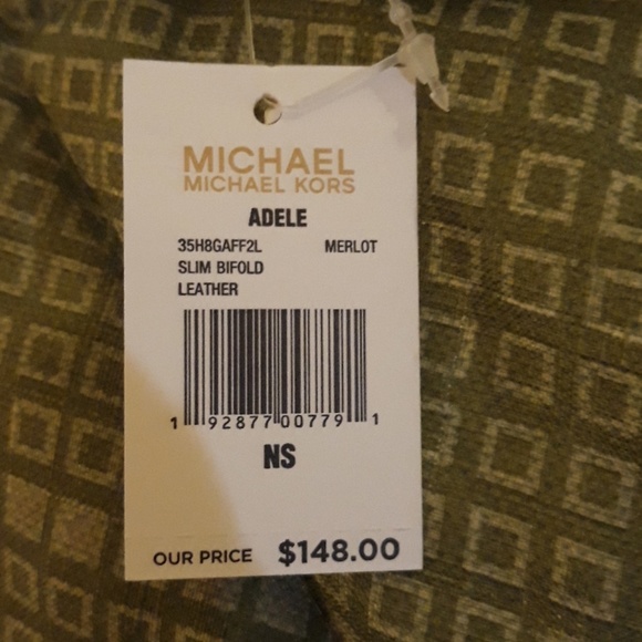 Leather Michael kors bilfold - Picture 5 of 5